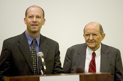 John Rogers and Lou Harris