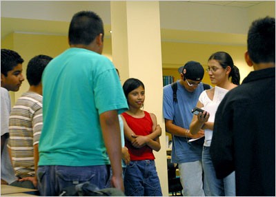 Students at the Salvation Army Youth Center have their schooling stories honored and documented. Students at the Salvation Army Youth Center have their schooling stories honored and documented.