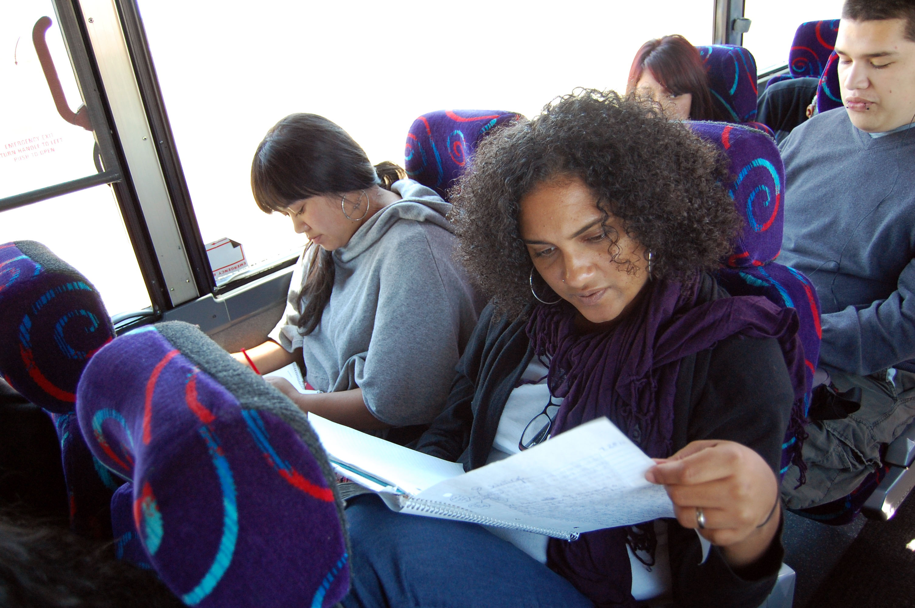 Working on the bus 3