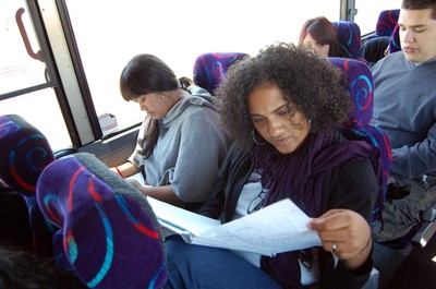 Working on the bus 3