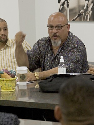 Watts Labor Community Meeting Speaker on Gangs