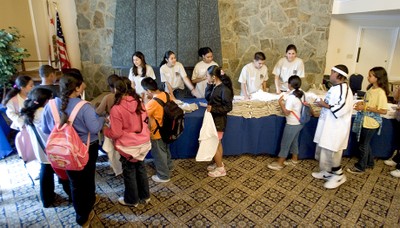 Free shirts were given to all participants who attended the summit