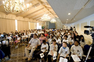 Students at the summit