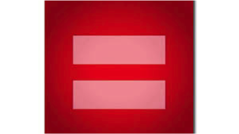 red equal sign