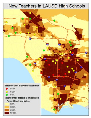 New Teachers in LAUSD High Schools