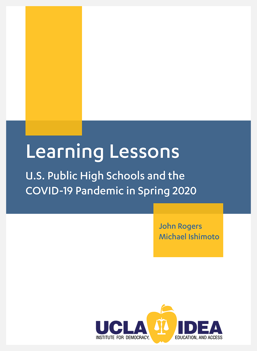 Learning Lessons: U.S. Public High Schools and the COVID-19 Pandemic in Spring 2020