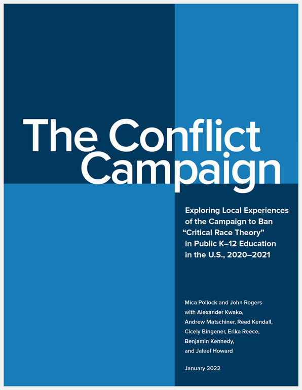 The Conflict Campaign report cover