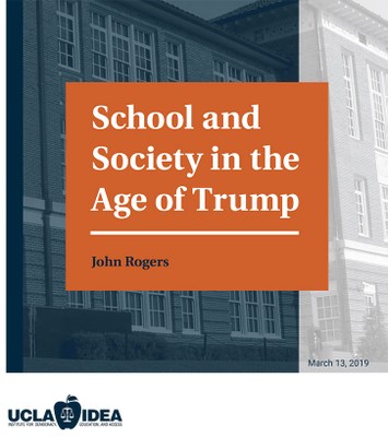 School and Society in the Age of Trump - Report Cover